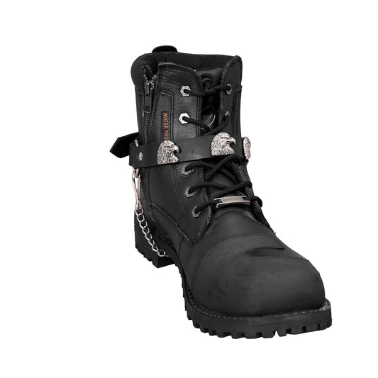 Boot Chain - Vega Silver Eagle Head