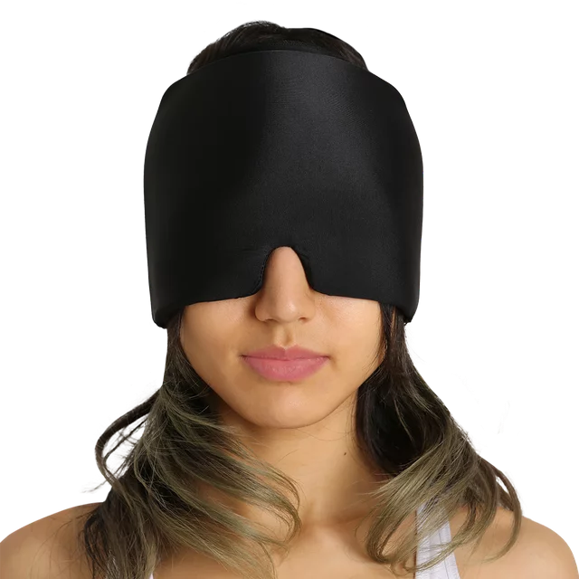 LVAD Gear Instant Migraine Relief Cap, Hot and Cold Therapy Hat for Relief from Stress, Tension, and Eye and Sinuses Pain LVAD Gear