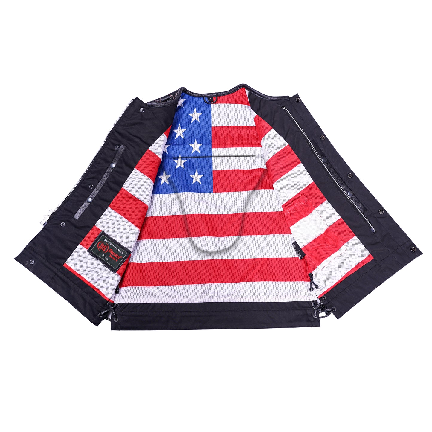 Star Shield - Men's Leather Vest