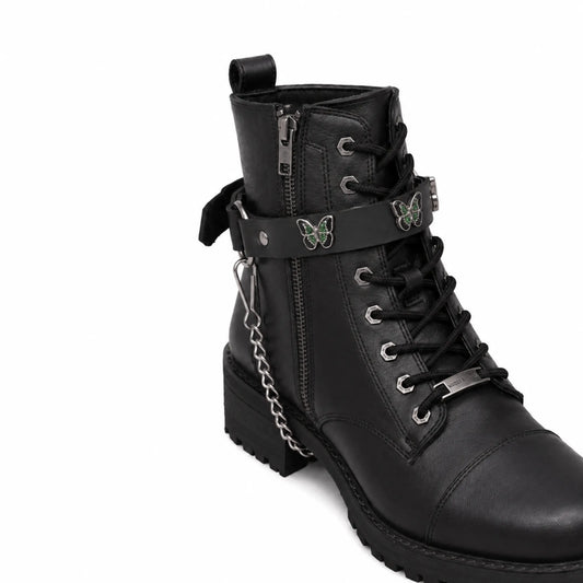 Boot Chain - Emerald Green Butterfly