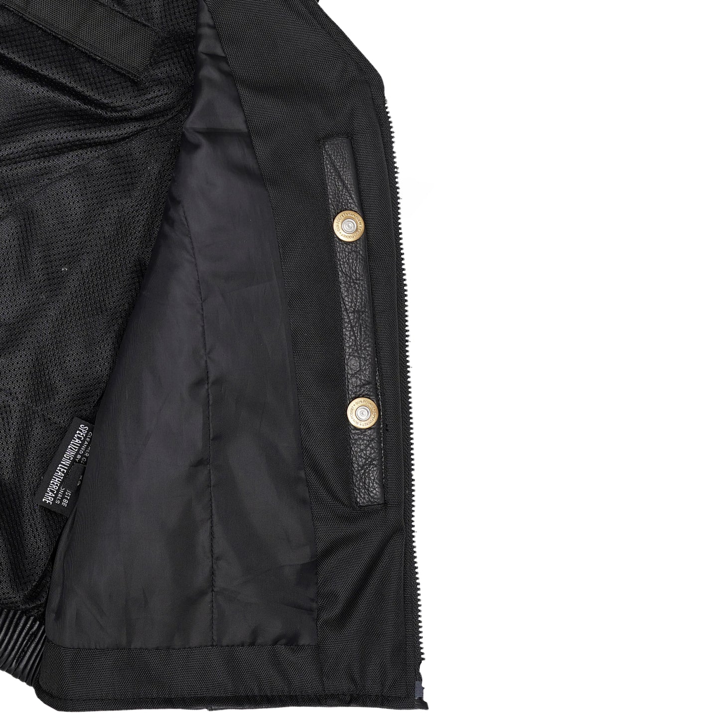 Biker Babe Women’s Studded Leather Motorcycle Vest