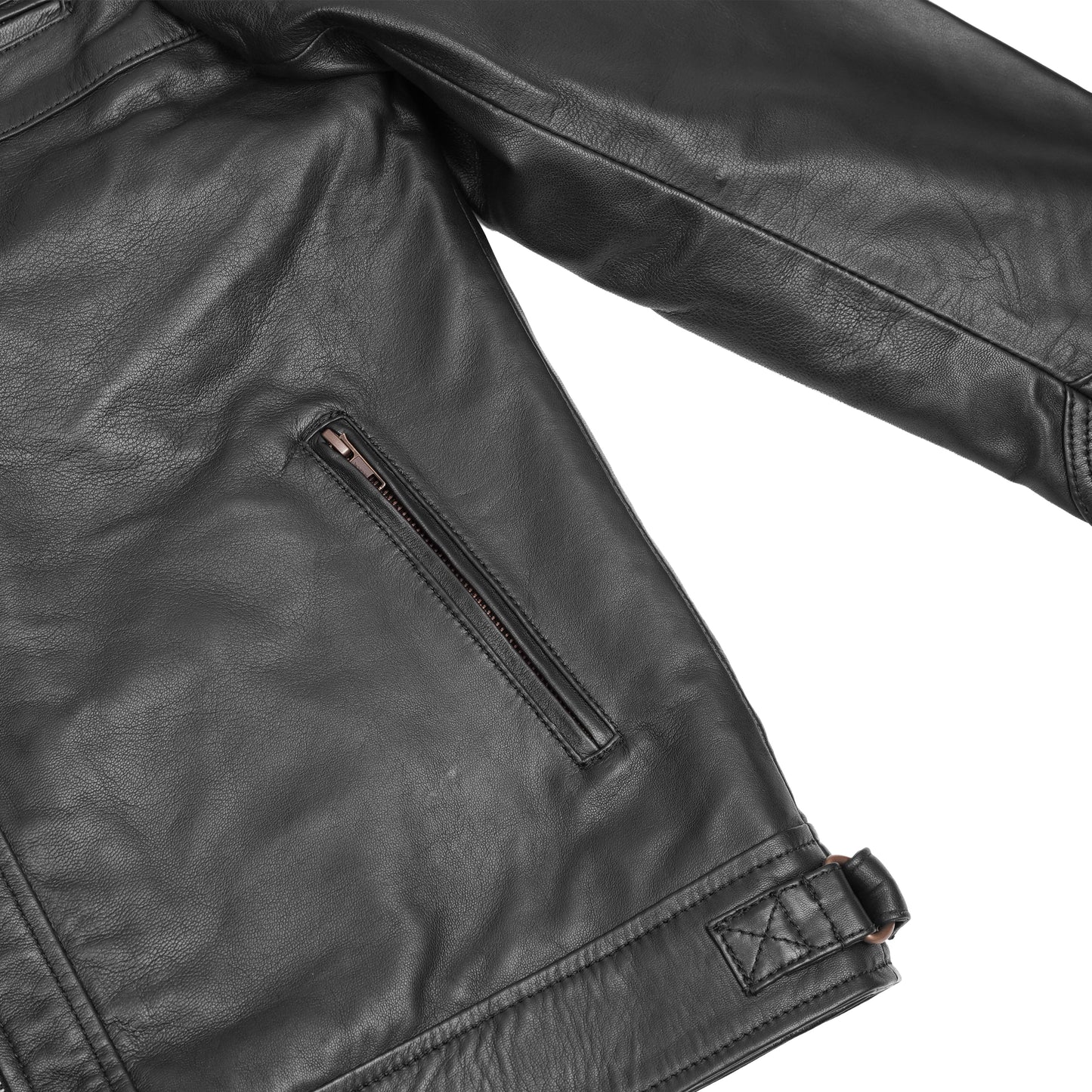 Classic Charm Men's Faux Leather Jacket