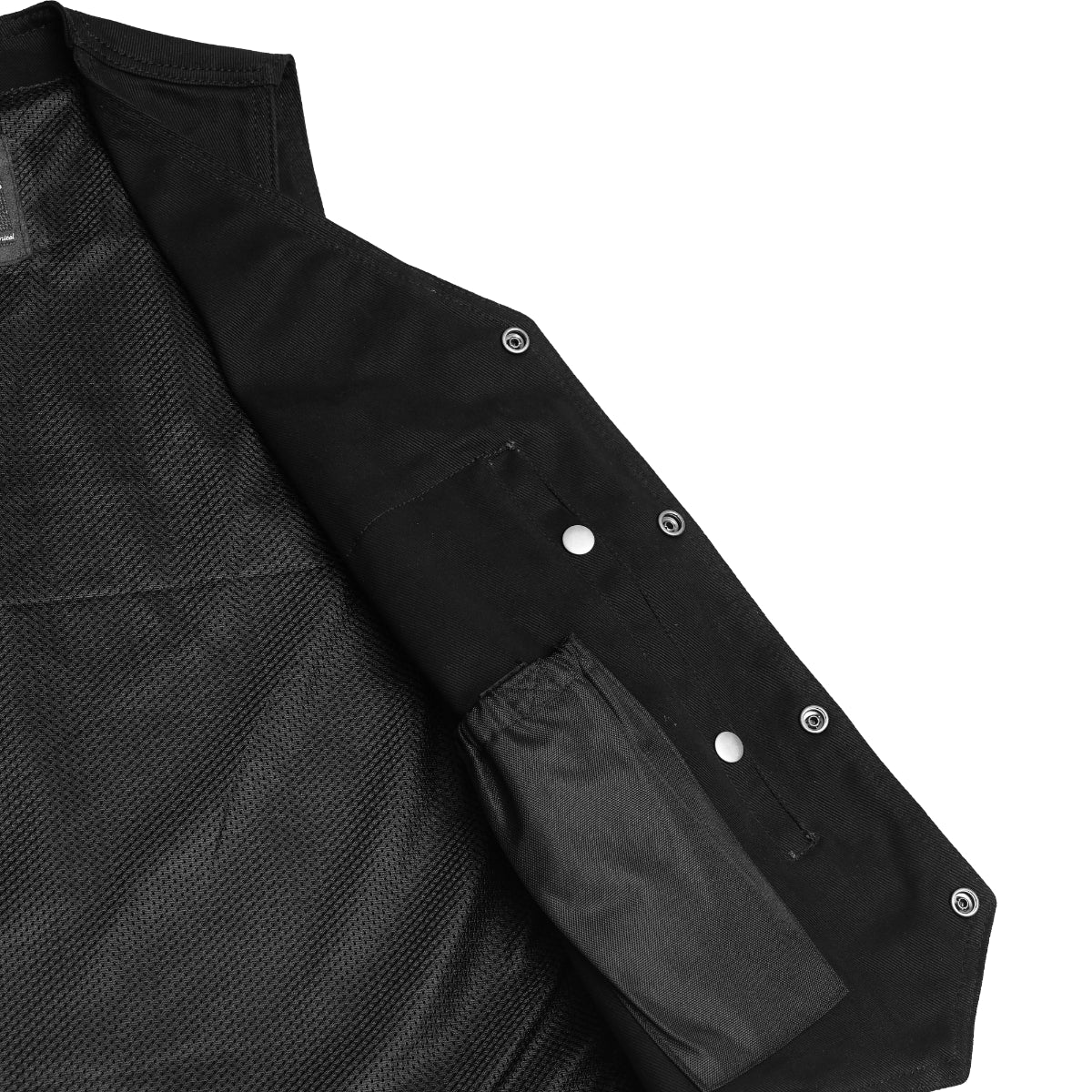 Frenzy Men's Denim Motorcycle Vest