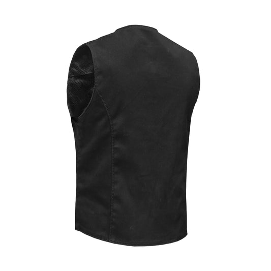 DM951 Women's Denim Classic Plain Sides Vest