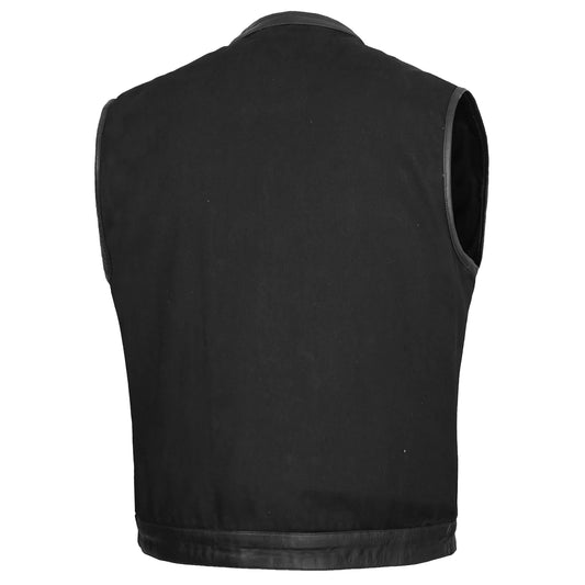 Havoc Men's Denim Motorcycle Vest