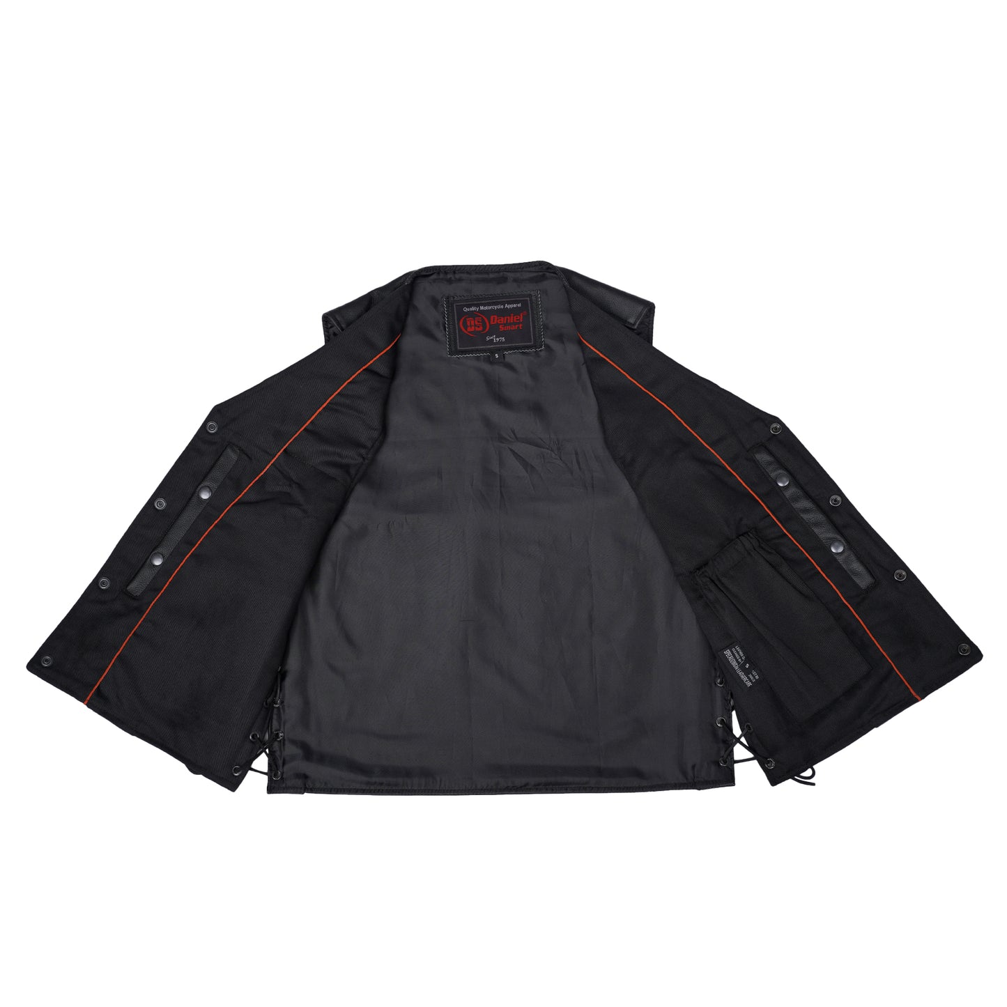 DS105 Men's Single Back Panel Concealed Carry Vest