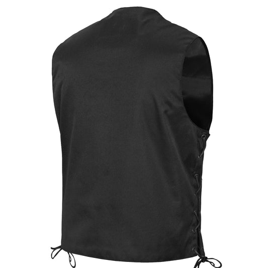 DS113 Men's Textile Ten Pocket Utility Vest