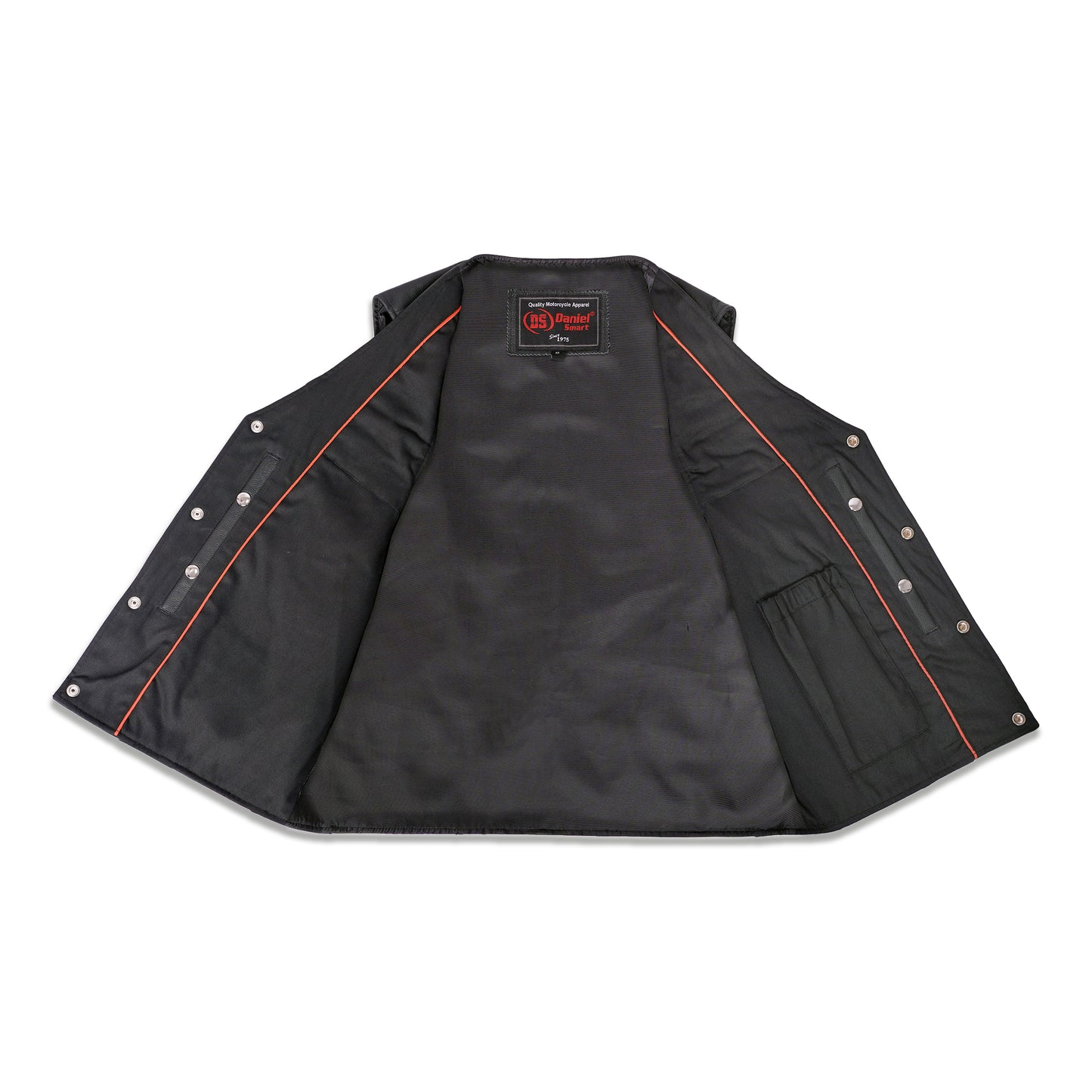 DS125 Men's Single Back Panel Concealed Carry Vest (Buffalo Nickel He