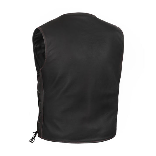 Honor™ Men's Motorcycle Leather Vest