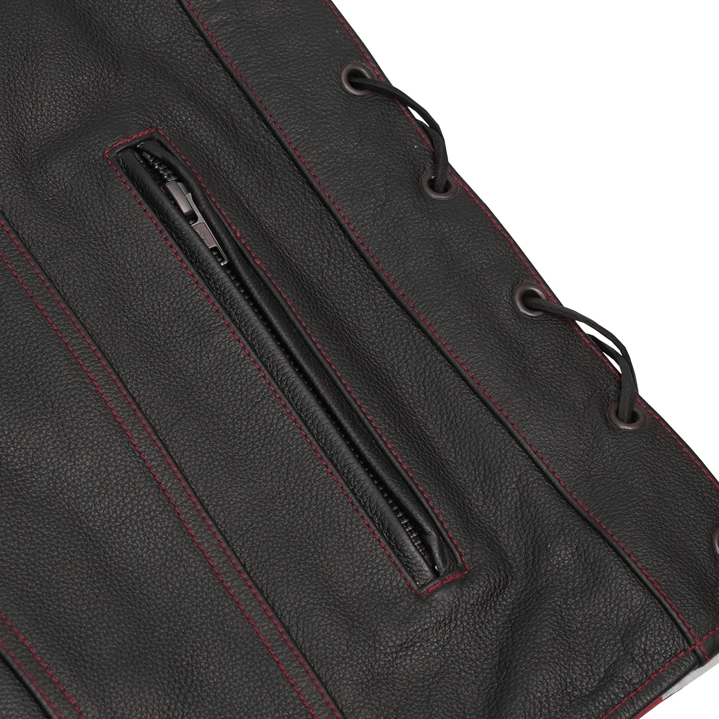 Honor™ Men's Motorcycle Leather Vest