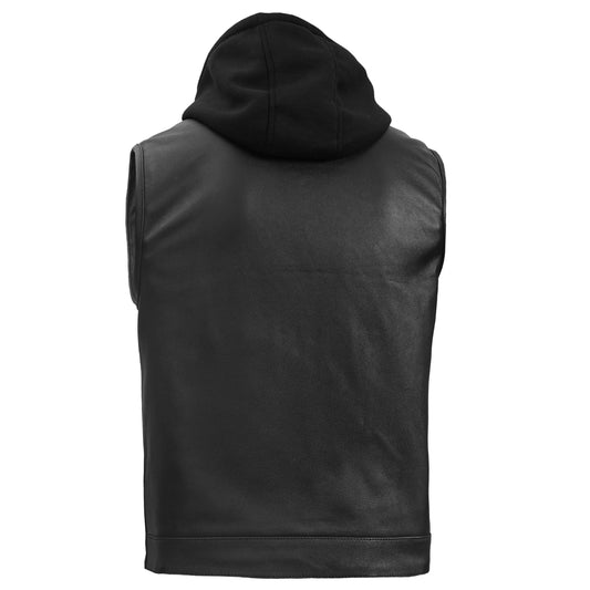 Cole™ Men's Motorcycle Leather Vest