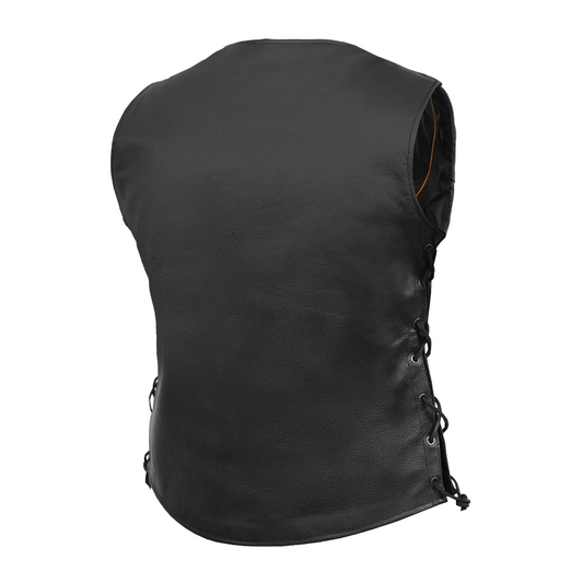 DS206 Women's Stylish Longer Body 3/4 Vest - Side Laces