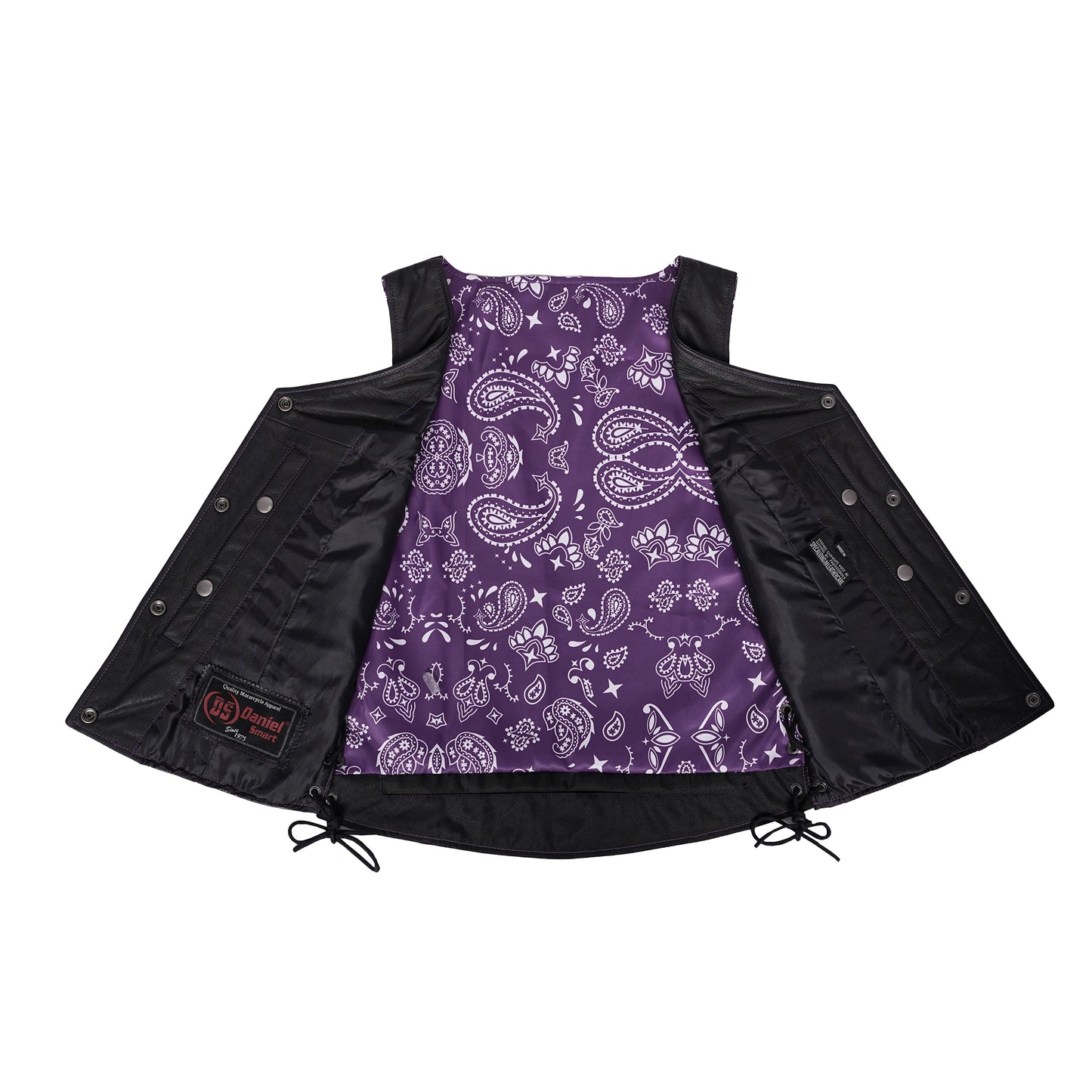DS261 Miss Miles - Purple Paisley