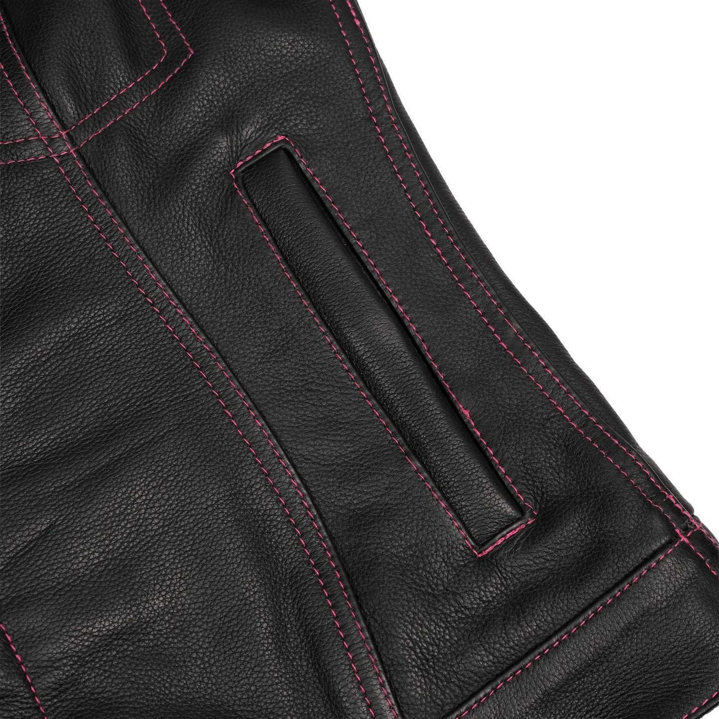 Orchid™ Women's Leather Motorcycle Vest