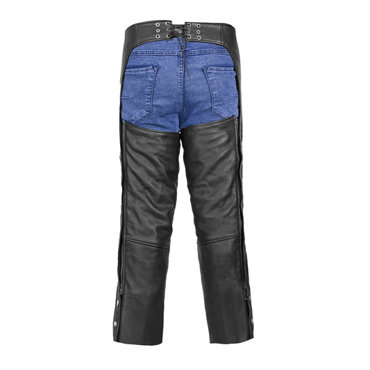Arctic Glide Unisex Motorcycle Leather Chaps