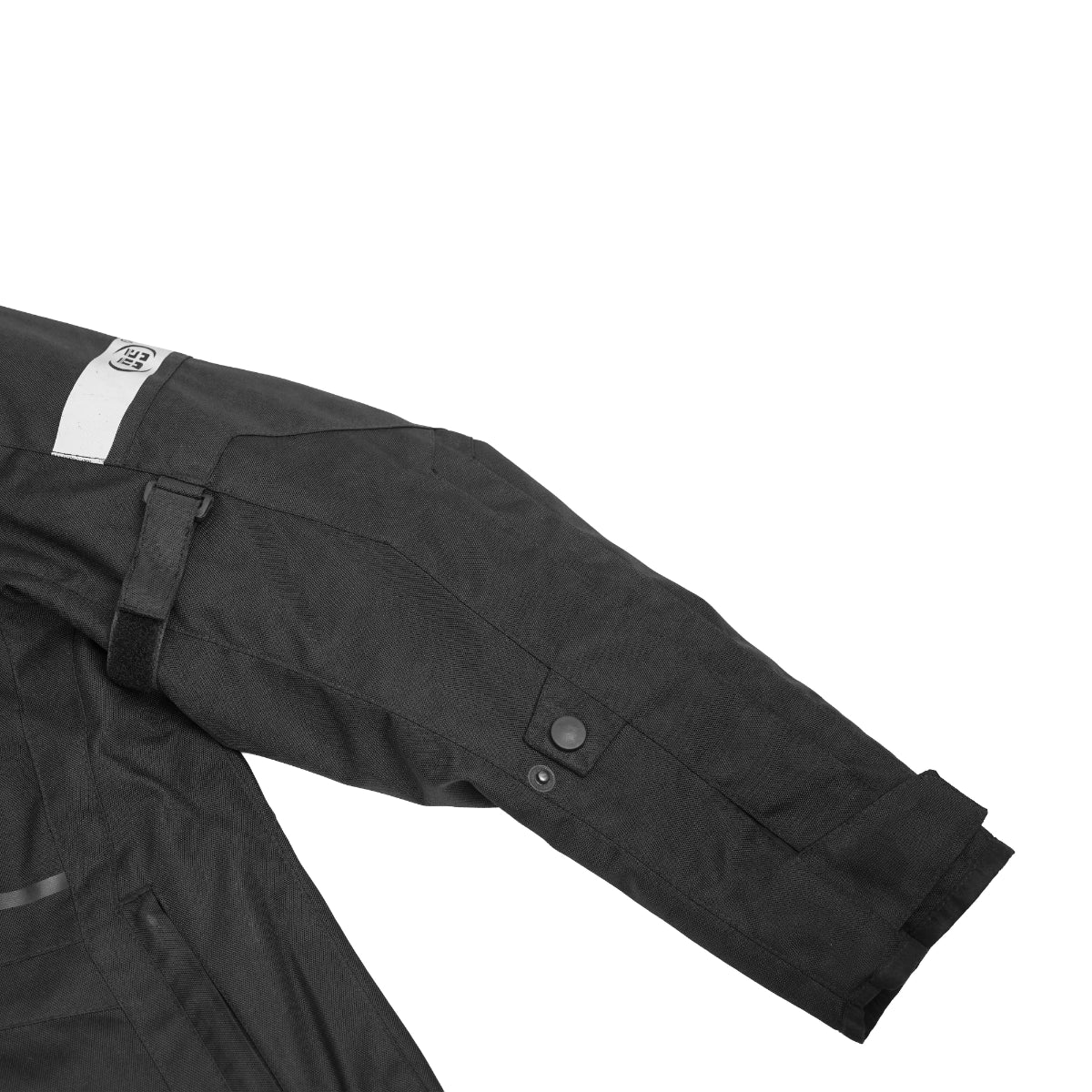 DS4610 Flight Wings - Black Textile Motorcycle Jacket for Men