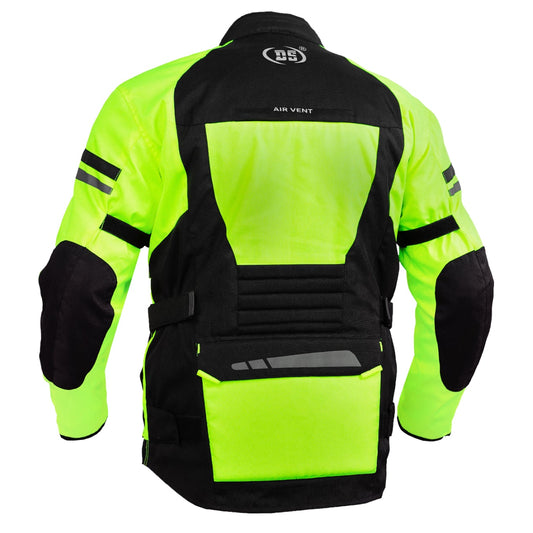 DS4616 Advance Touring Textile Motorcycle Jacket for Men - Hi-Vis