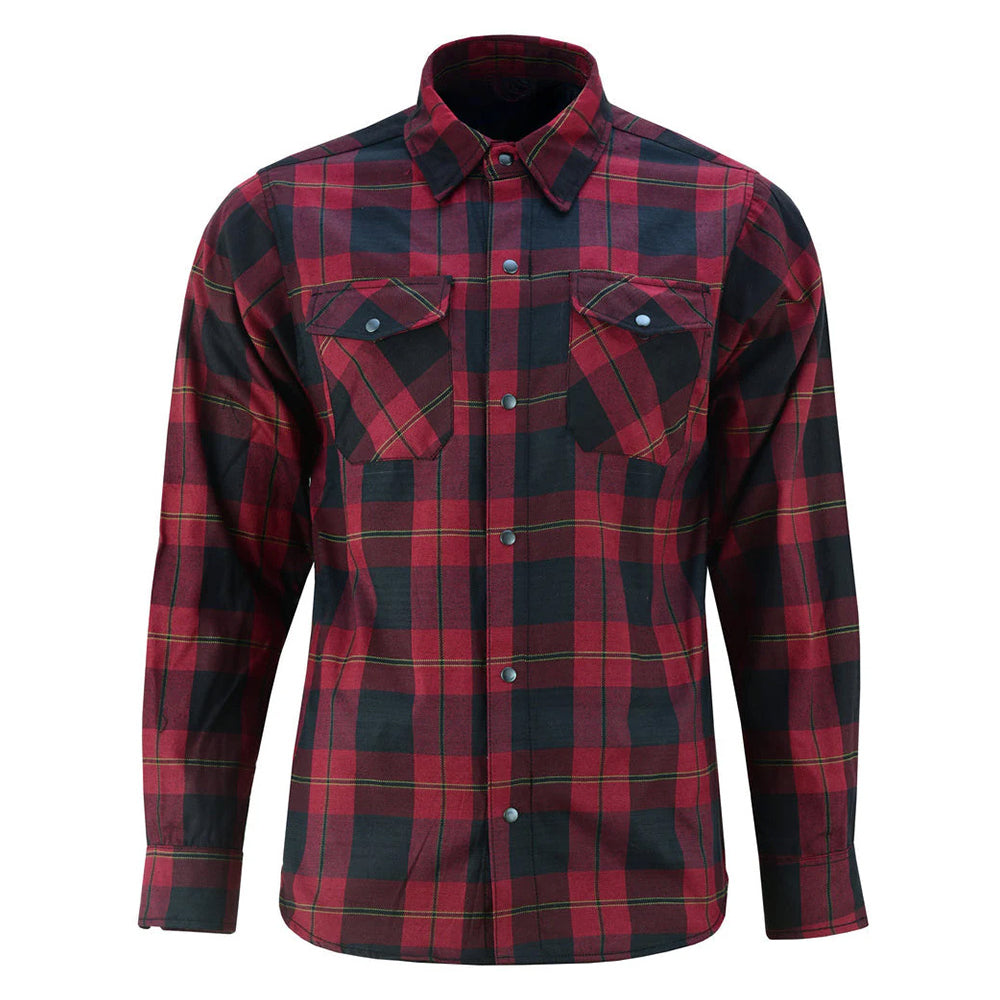 Flannel Shirt - Red and Black LVAD Gear Flannel
