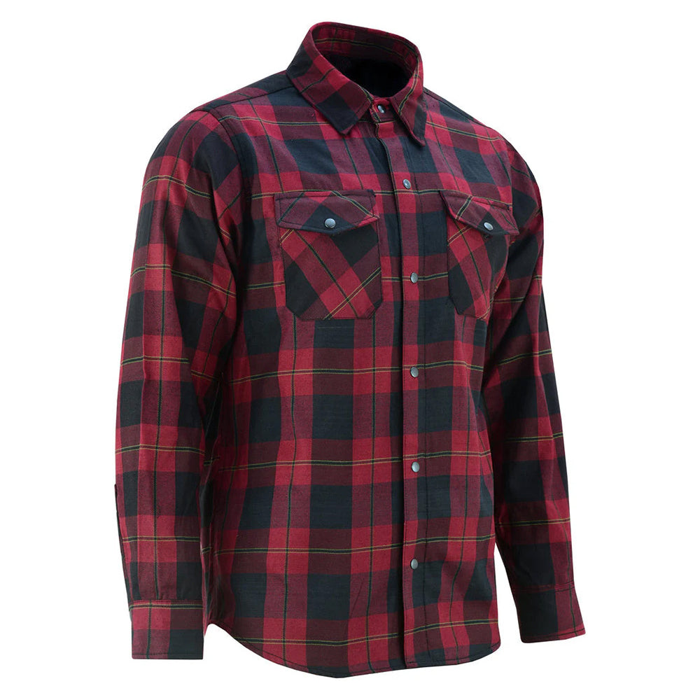 Flannel Shirt - Red and Black LVAD Gear Flannel