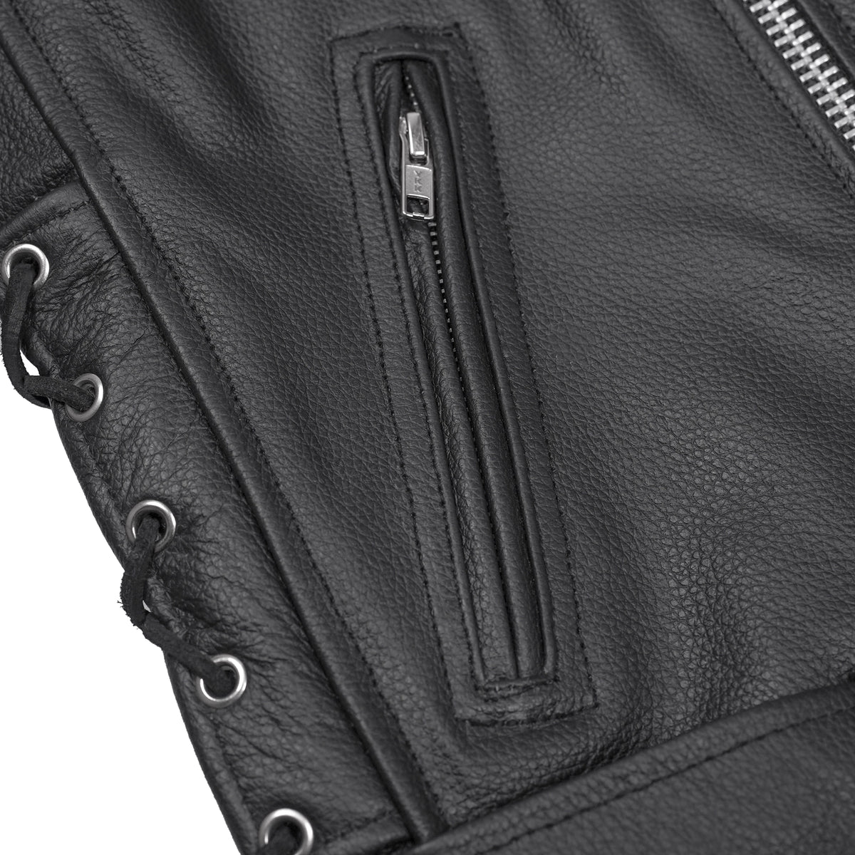 Magno™ Men's Leather Motorcycle Jacket