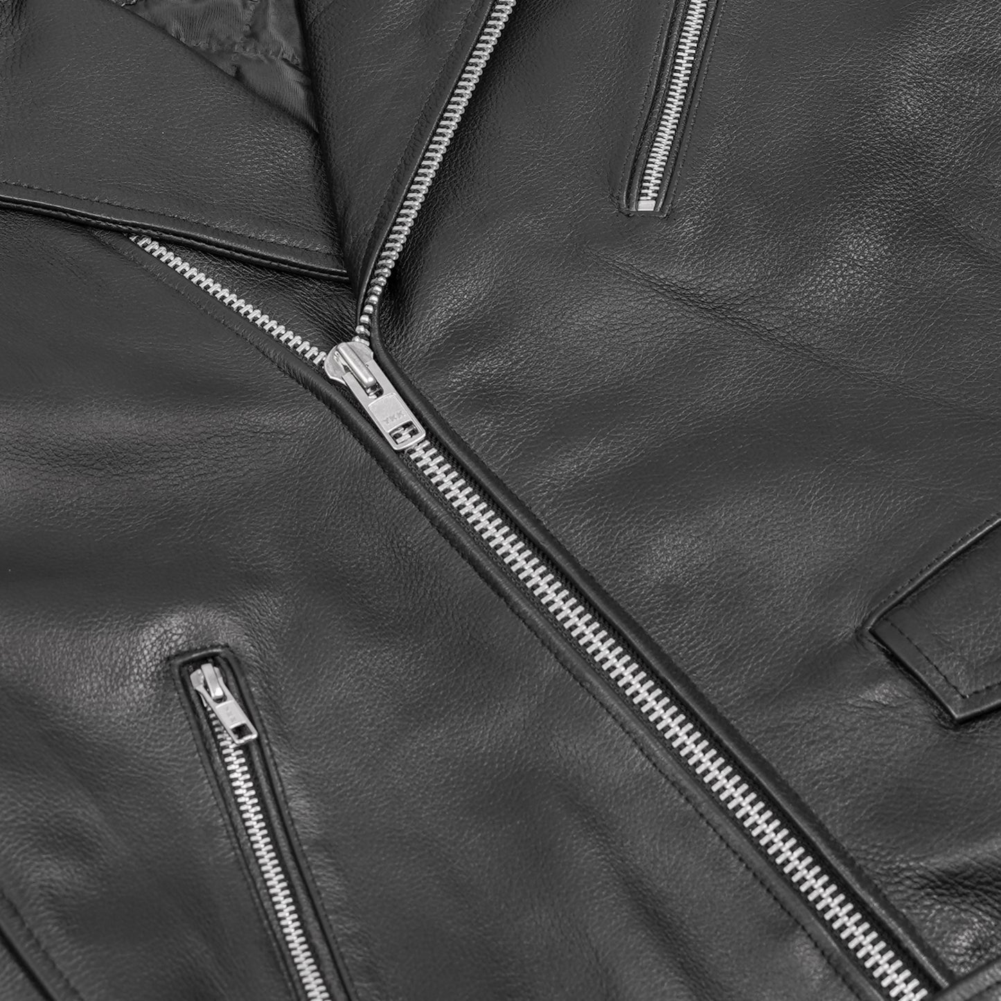 DS759 Men's Eagle Embossed Live To Ride - Ride To Live Classic Black