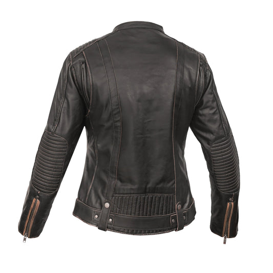 Ironwood - Women’s Leather Motorcycle Jacket