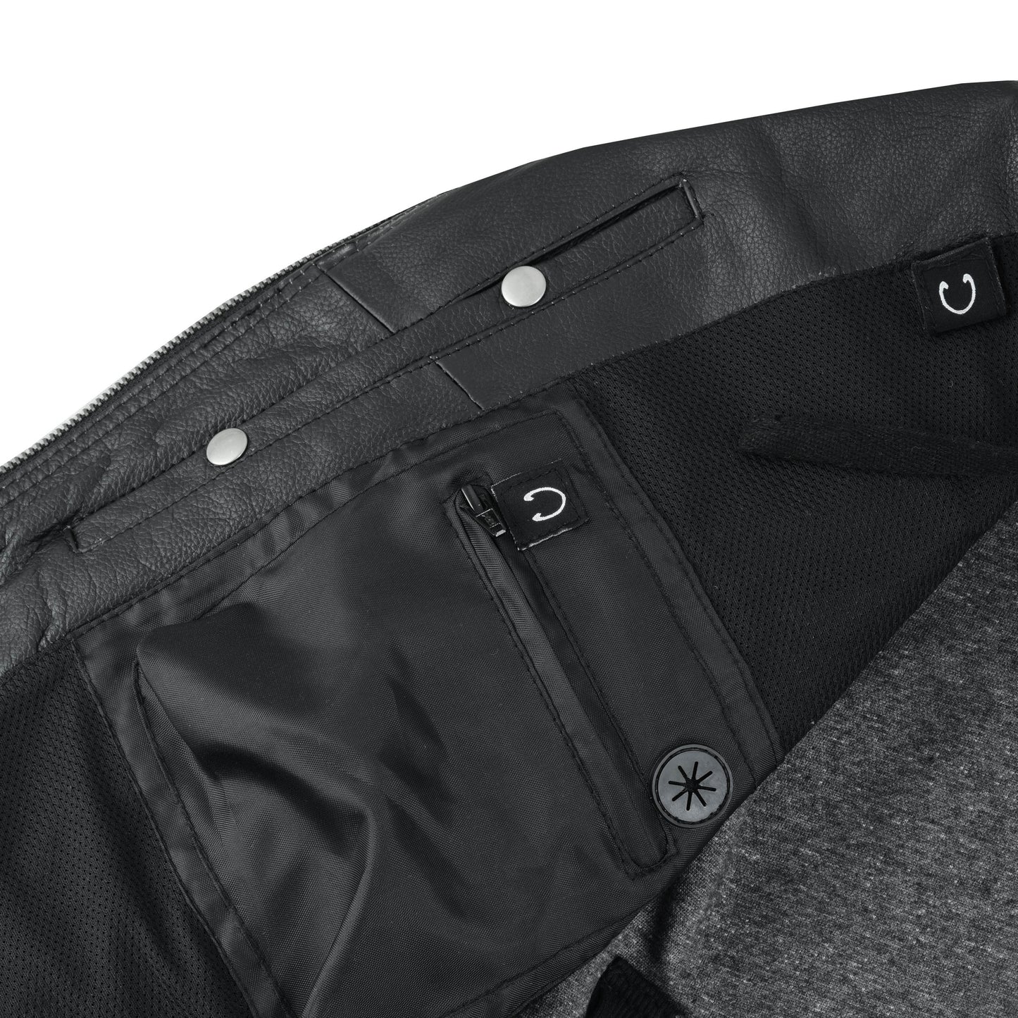 DS877 Women's M/C Jacket with Rub-Off Finish