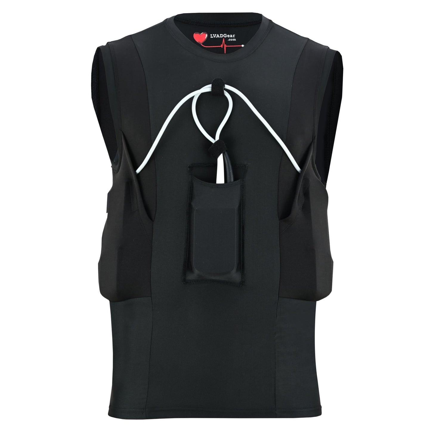LVAD Men Tank Top for HeartMate Black LVAD Gear
