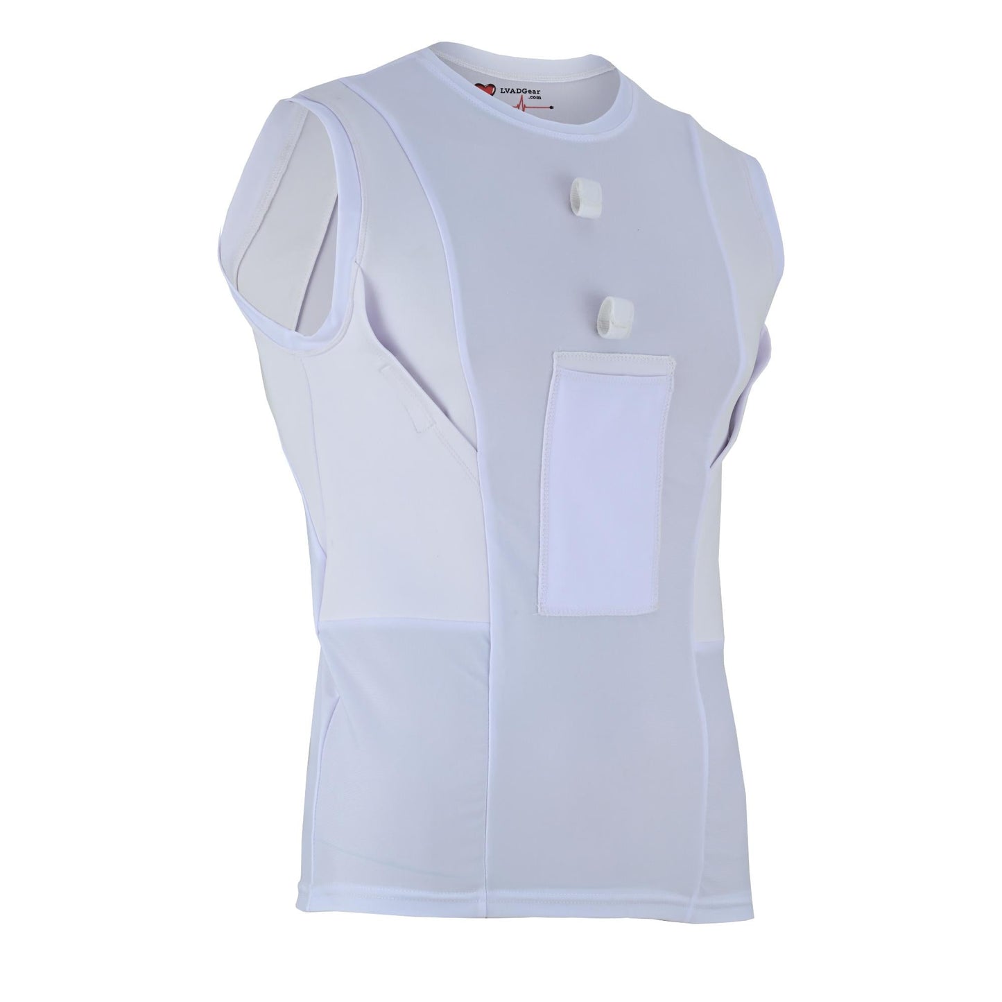 LVAD Men Tank Top for HeartMate White LVAD Gear