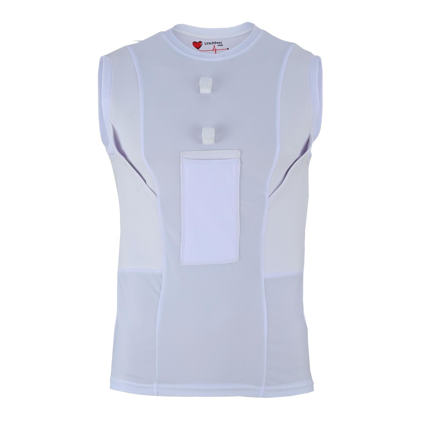 LVAD Men Tank Top for HeartMate White LVAD Gear