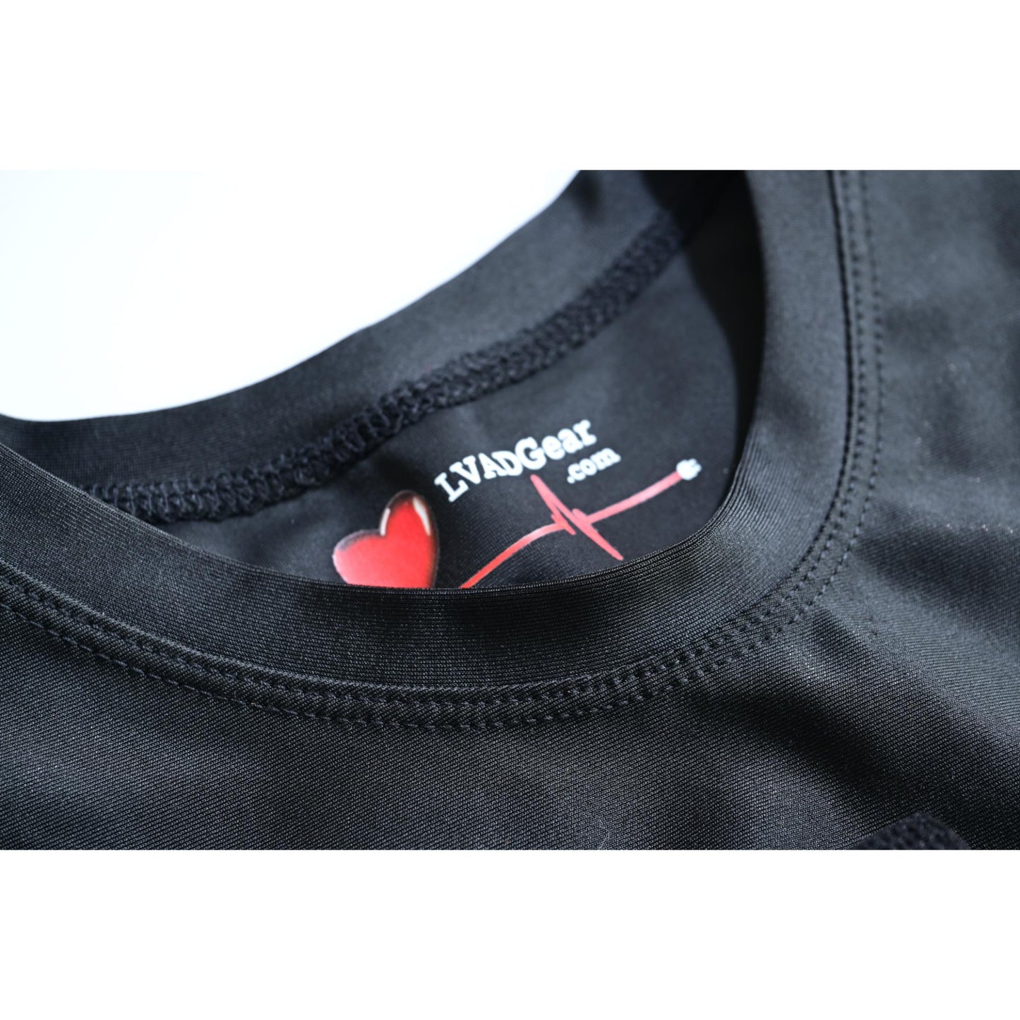 LVAD HeartMate Men Shirt Black LVAD Gear