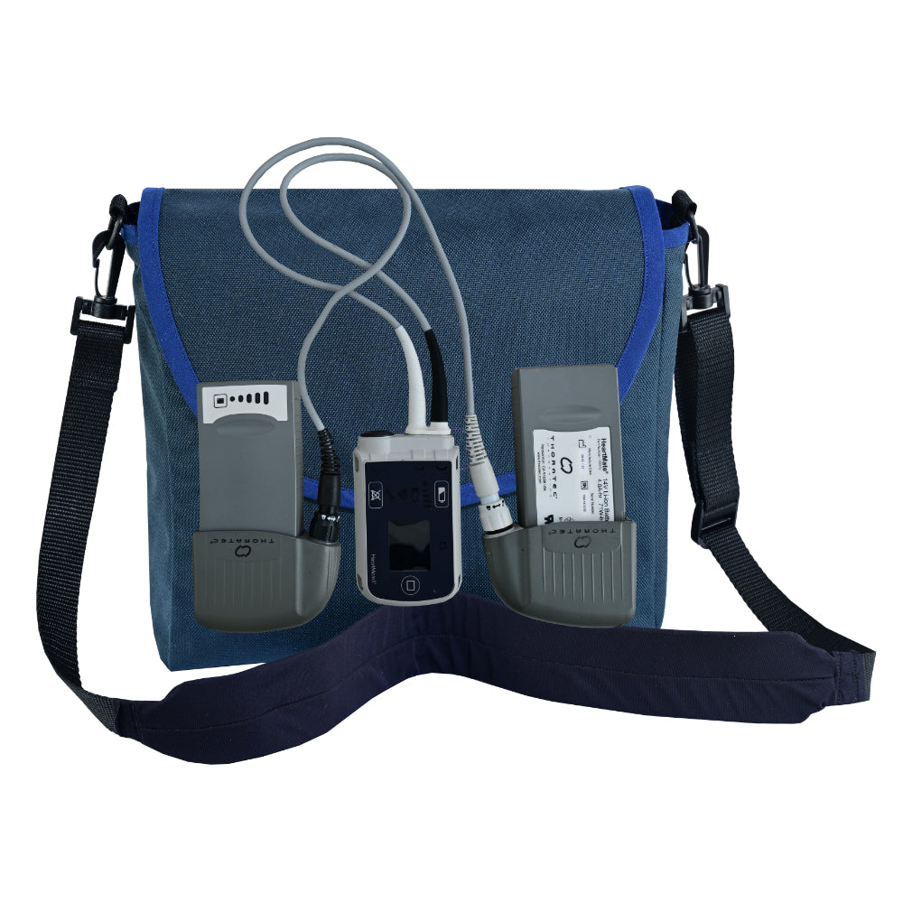 LVAD Messenger Bags–Navy Canvas LVAD Gear