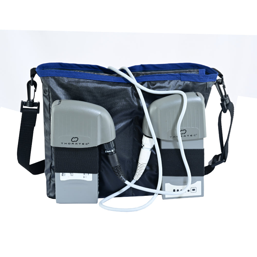 LVAD Messenger Bags–Navy Canvas LVAD Gear