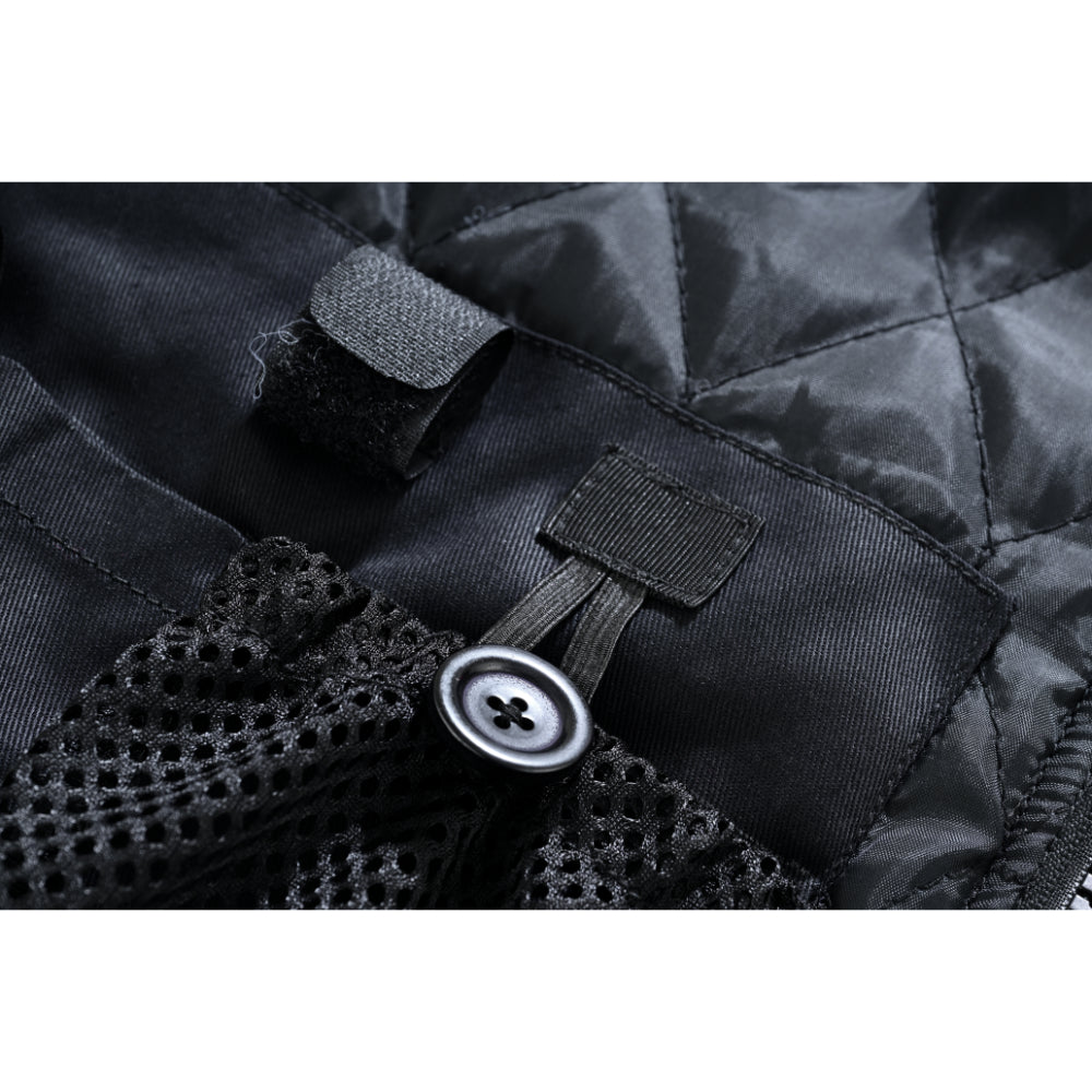 LVAD Flannel Vest Red LVAD Gear