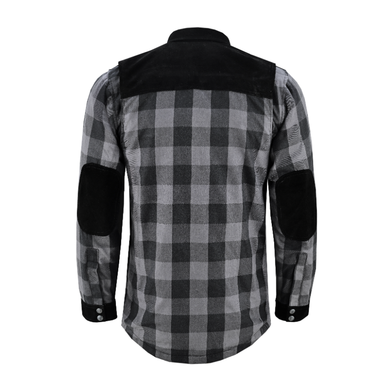 Gray Thread Men’s Flannel Shirt