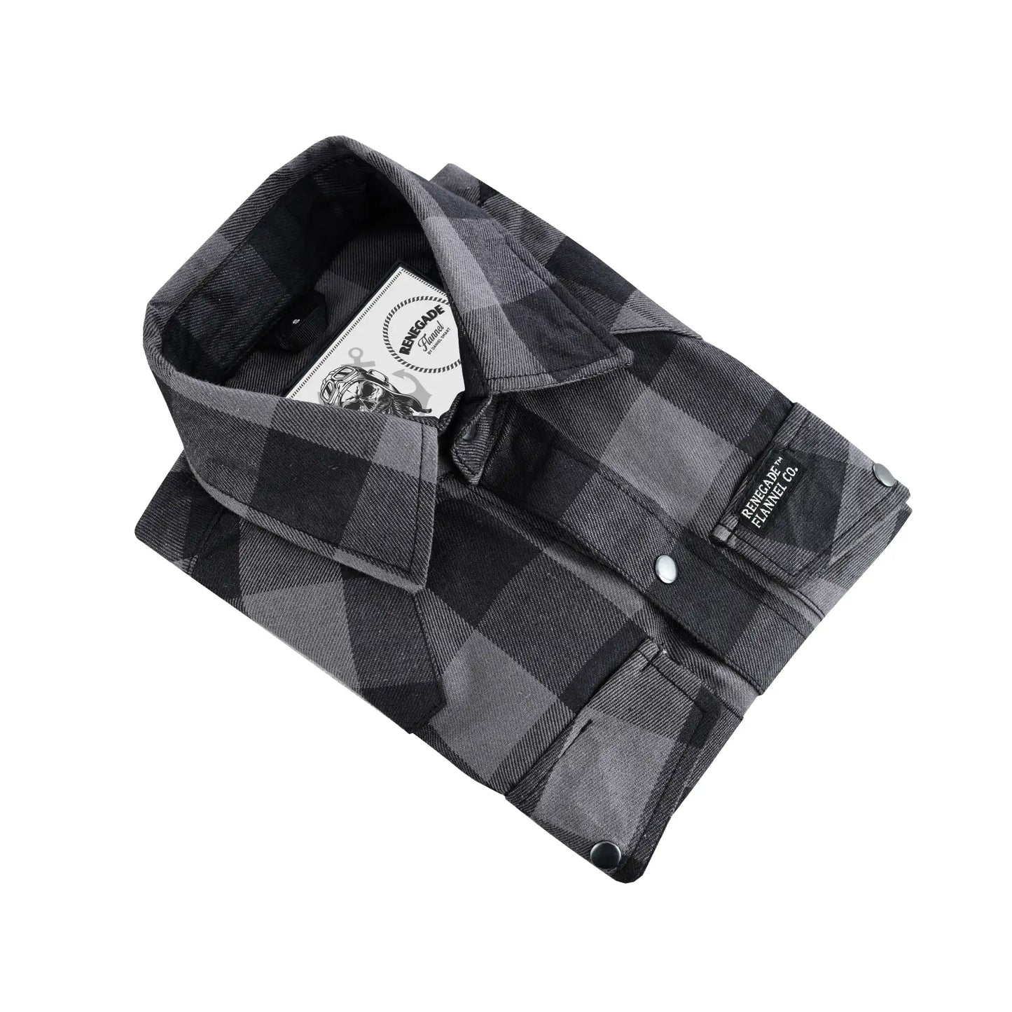 Gray Champ Men's Gray and Black Sleeveless Flannel
