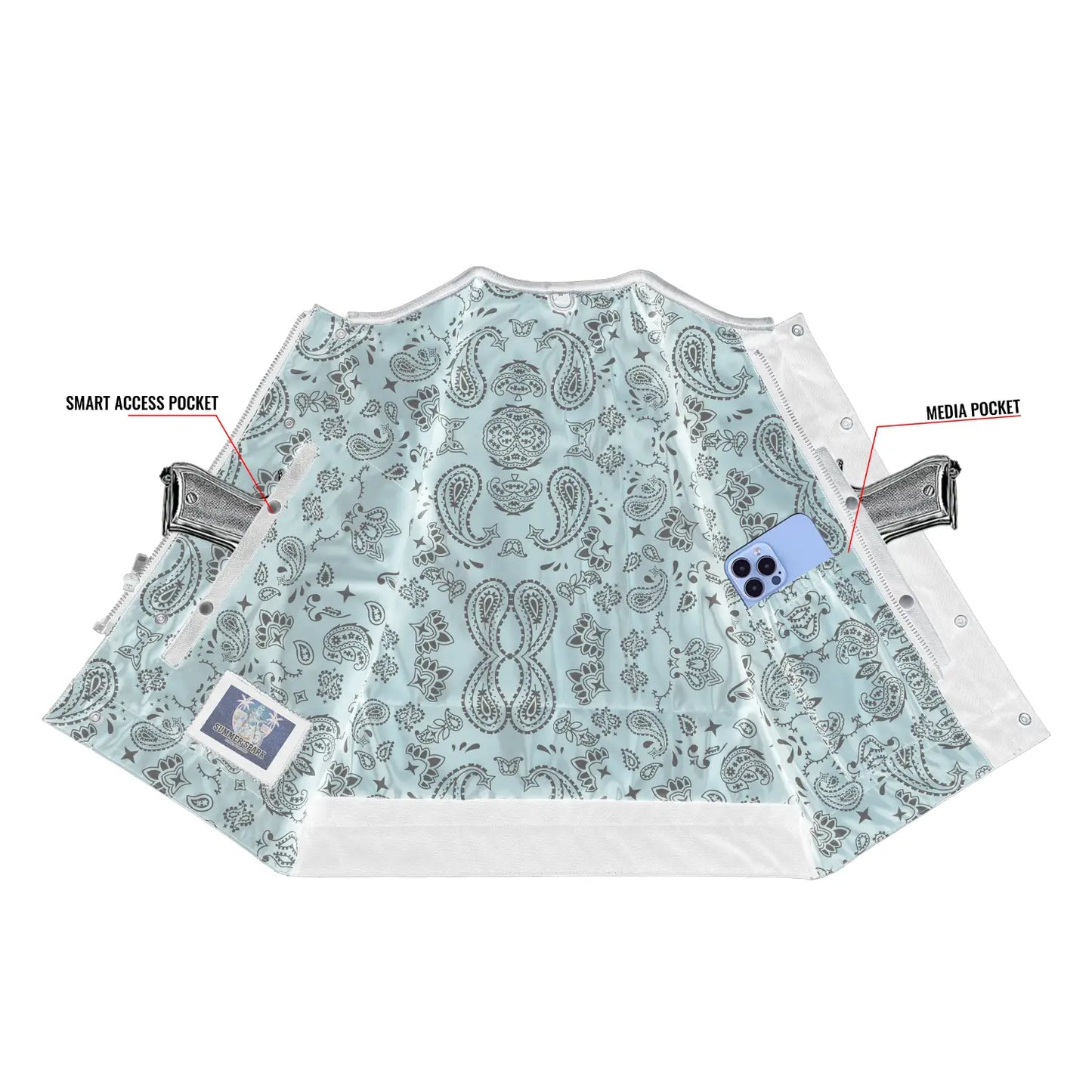 Harley Knight - Lowcut Summer Spark Men's Leather Vest