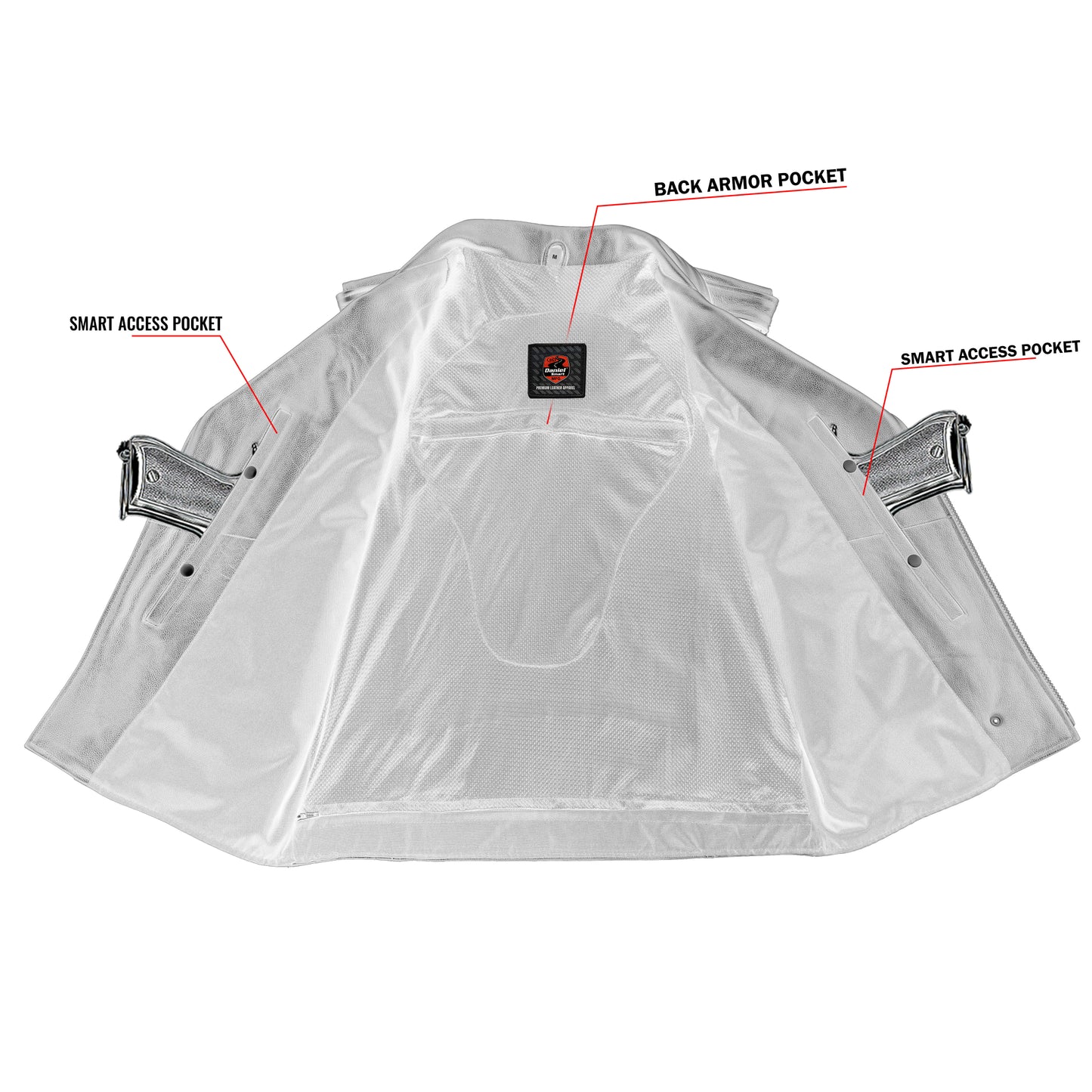 Highway™ Legend Men’s Motorcycle Leather Vest