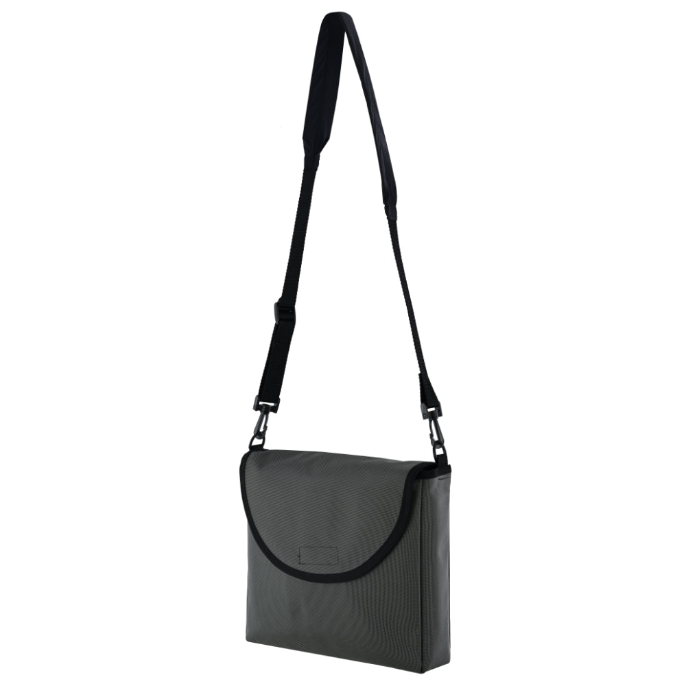 LVAD Messenger Bags–Gray Canvas LVAD Gear