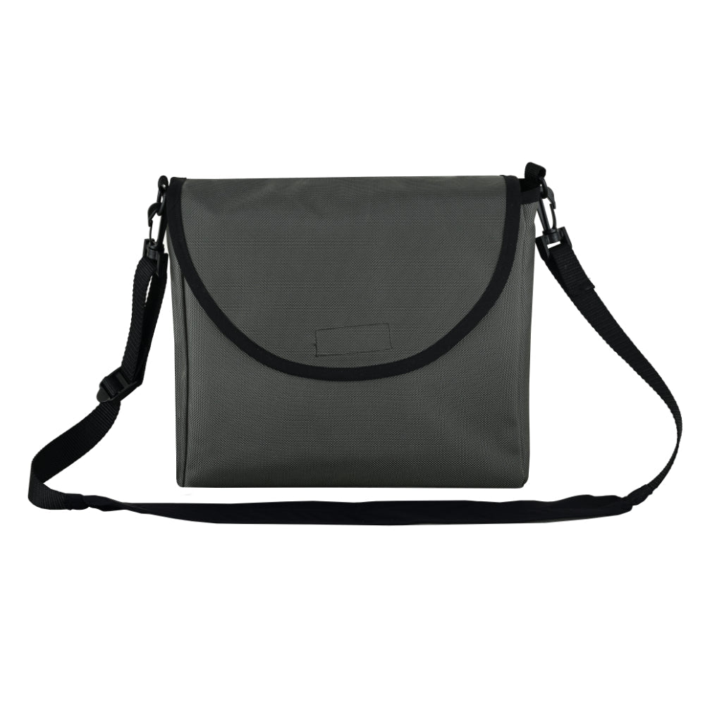 LVAD Messenger Bags–Gray Canvas LVAD Gear