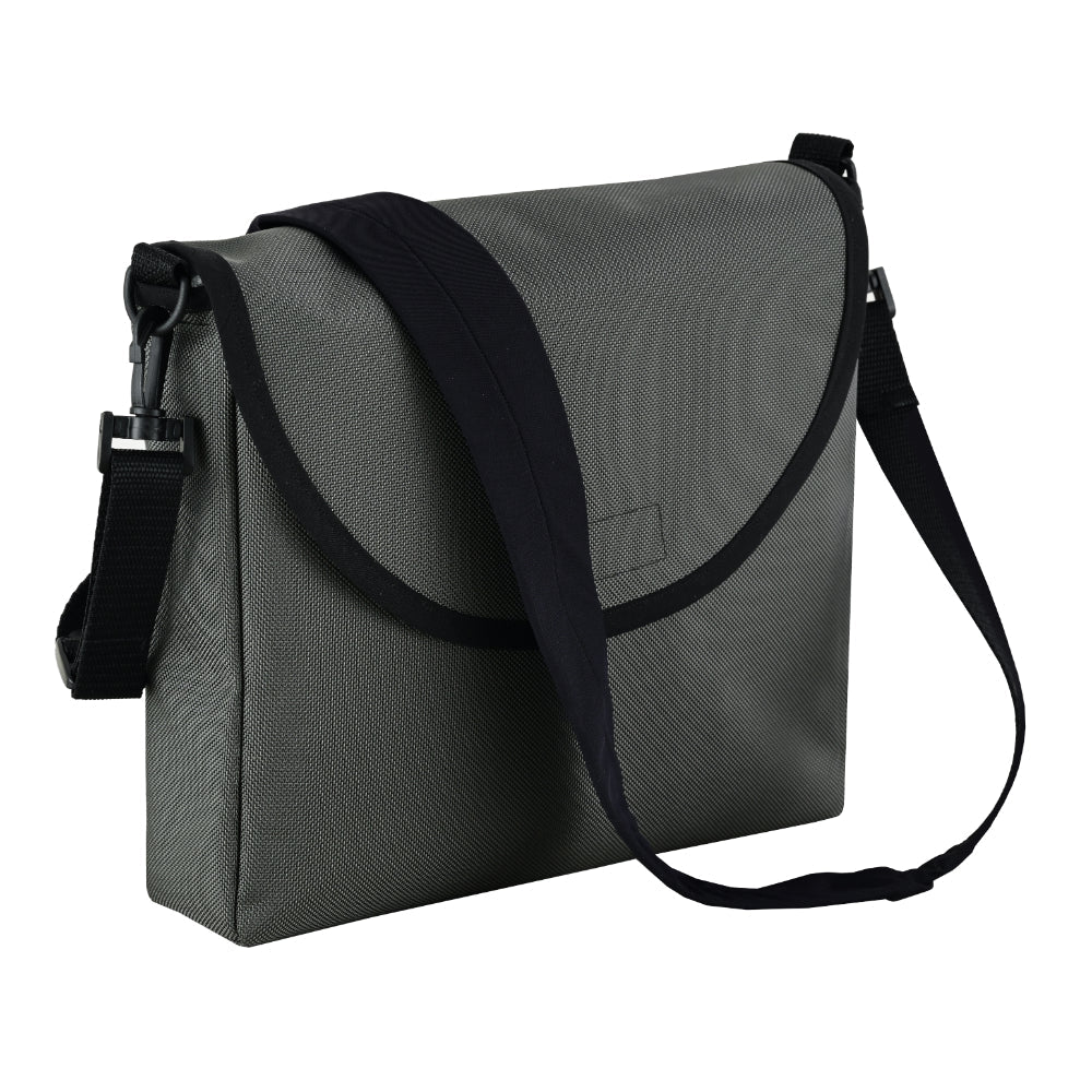 LVAD Messenger Bags–Gray Canvas LVAD Gear