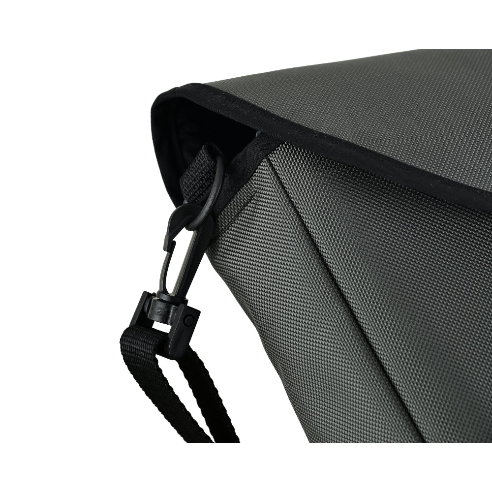 LVAD Messenger Bags–Gray Canvas LVAD Gear