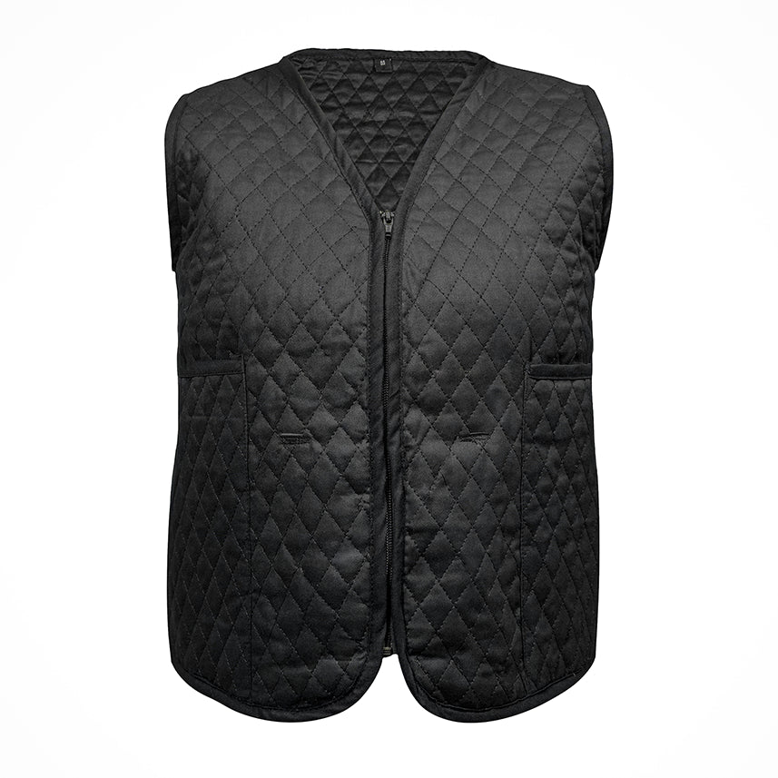 LVAD Women Black Quilted Vest LVAD Gear