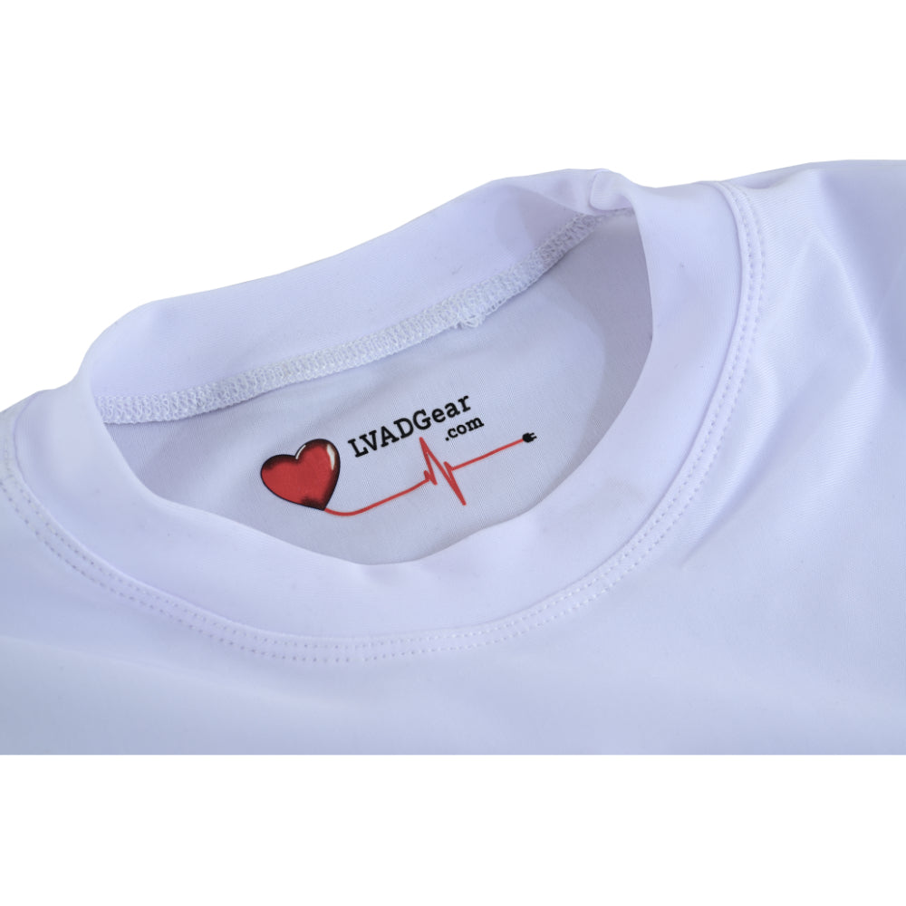 LVAD HeartMate Women Shirt White LVAD Gear