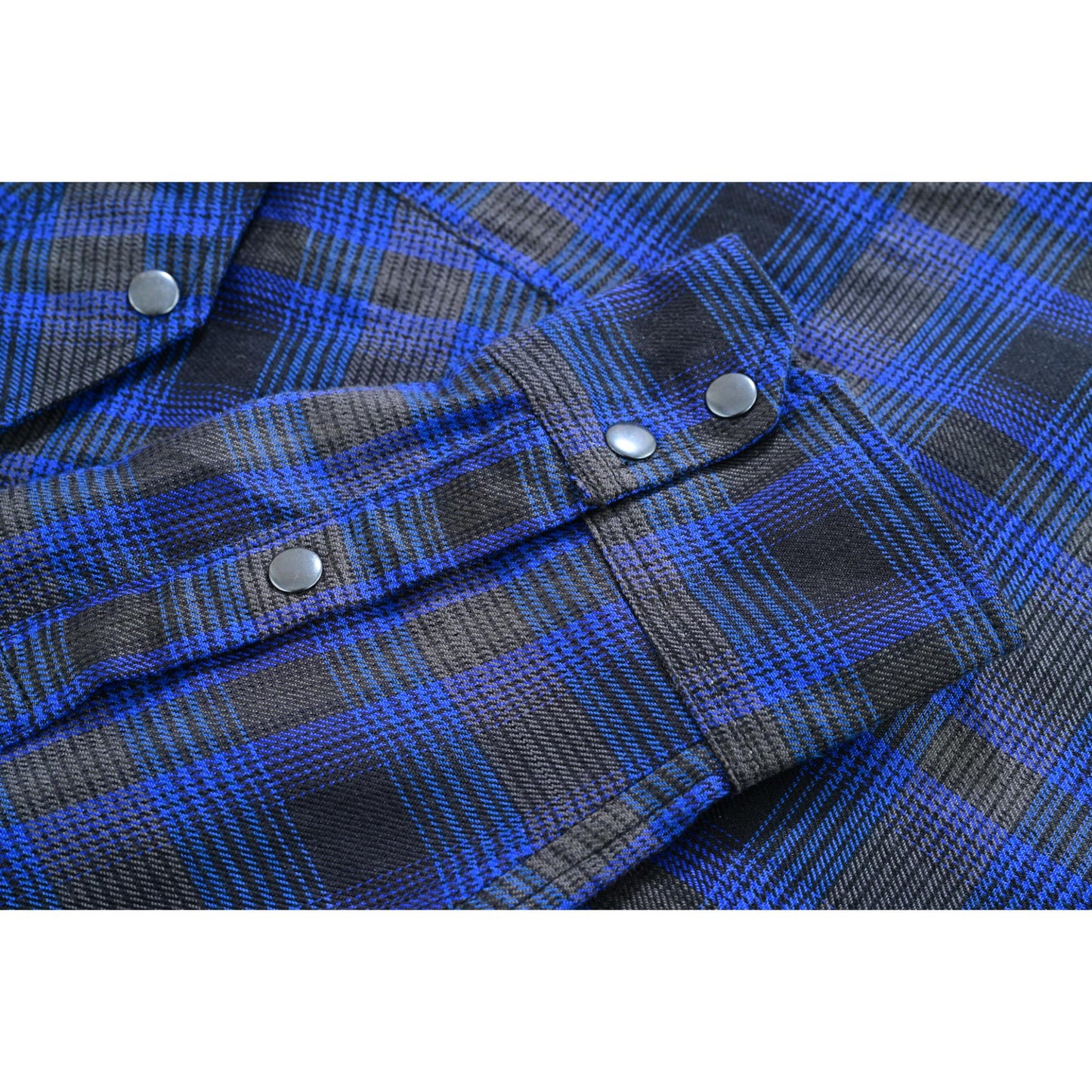 LVAD Men’s Flannel Shirt Daze Blue & Black LVAD Gear