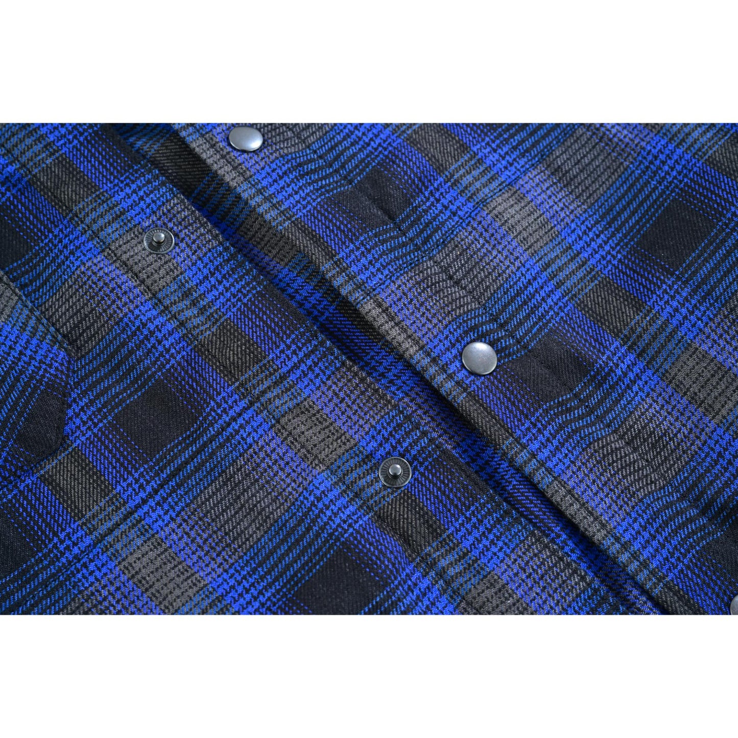 LVAD Men’s Flannel Shirt Daze Blue & Black LVAD Gear
