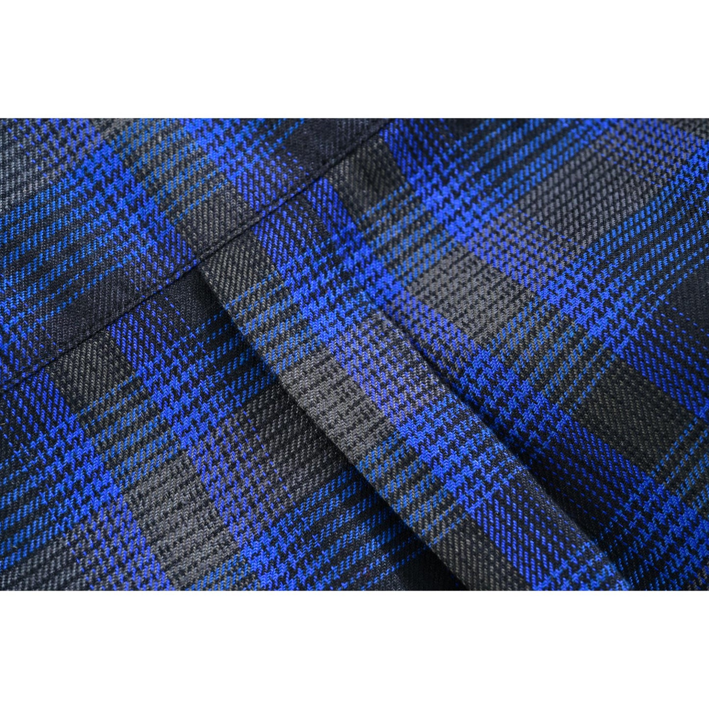 LVAD Men’s Flannel Shirt Daze Blue & Black LVAD Gear