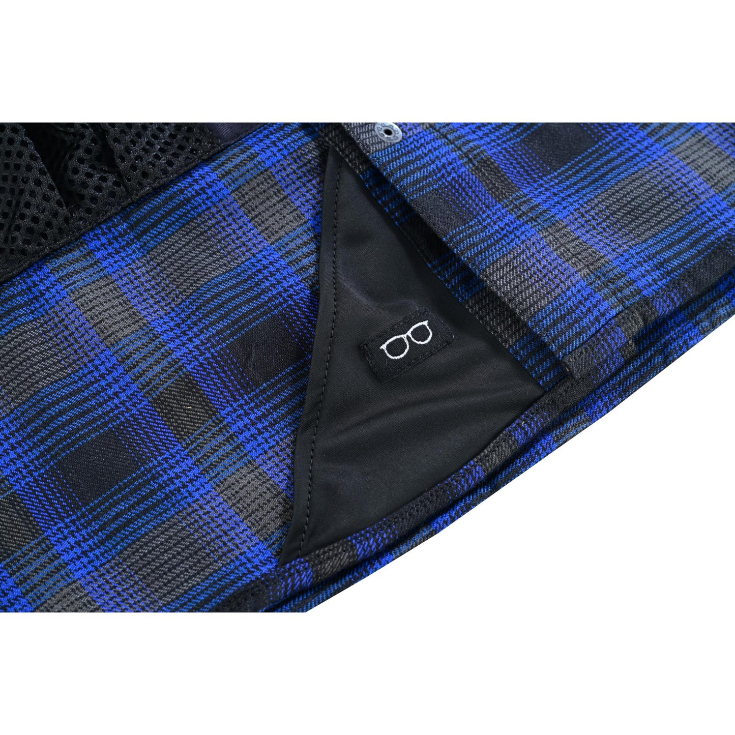 LVAD Men’s Flannel Shirt Daze Blue & Black LVAD Gear