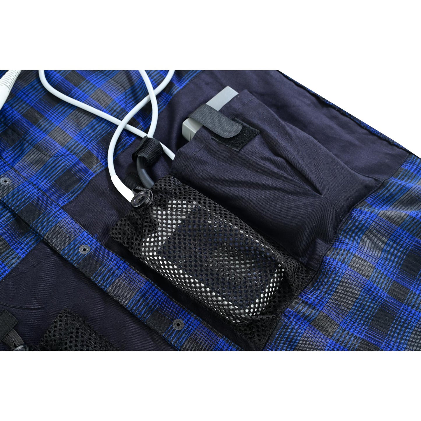 LVAD Men’s Flannel Shirt Daze Blue & Black LVAD Gear