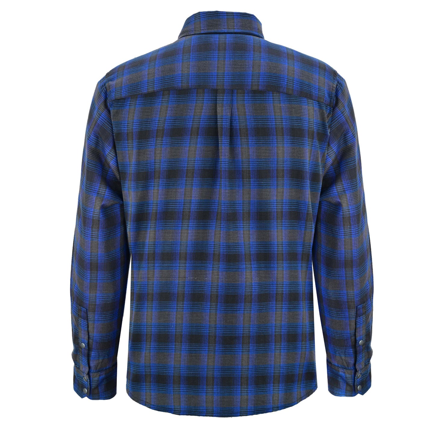 LVAD Men’s Flannel Shirt Daze Blue & Black LVAD Gear